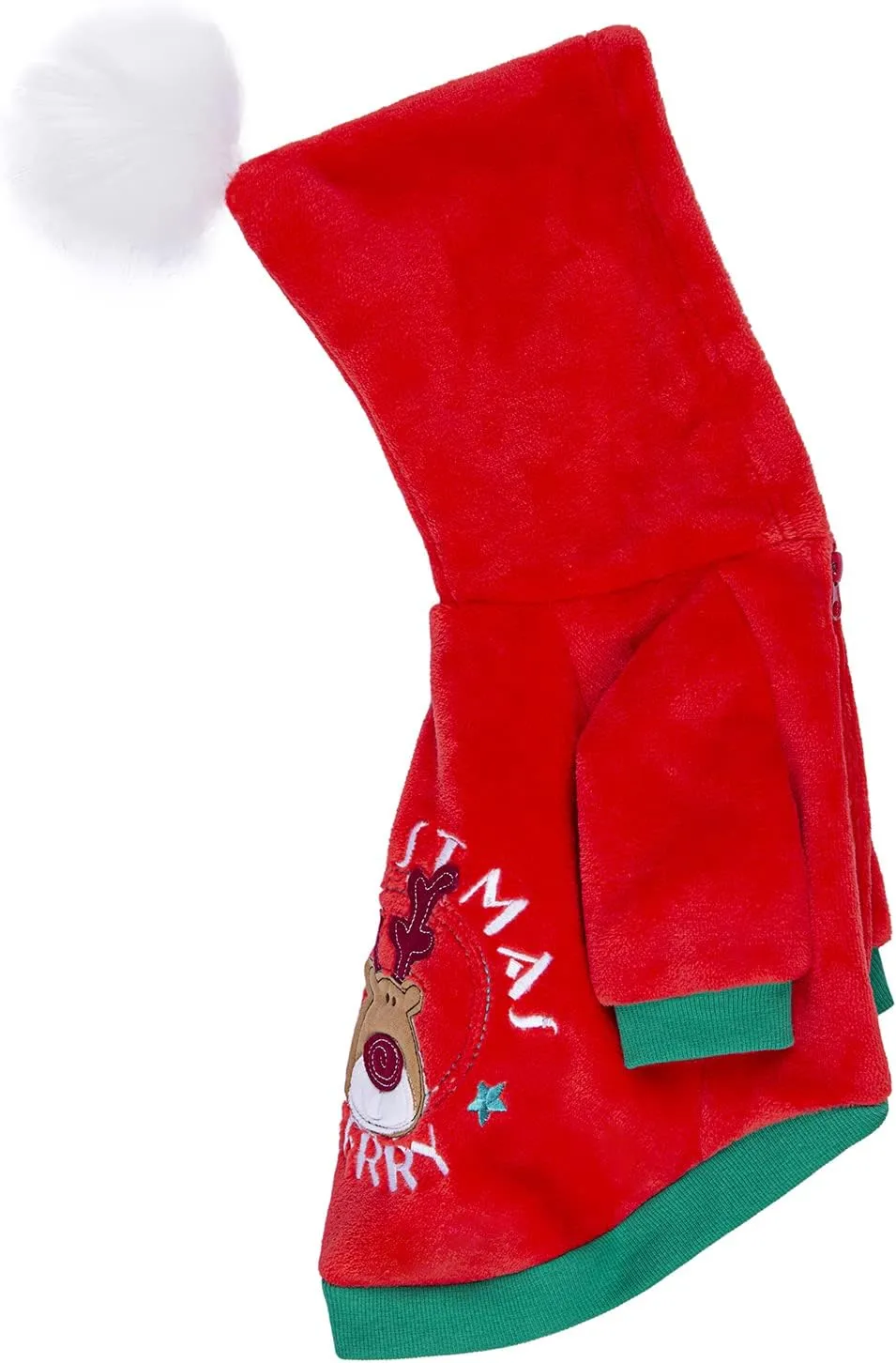 Christmas Puppy Dog Hoodies for Small Medium Dogs, Hooded Sweatshirt with Pocket Pet Cat Hoody Clothes Sweaters Fleece Coat Dog Costume