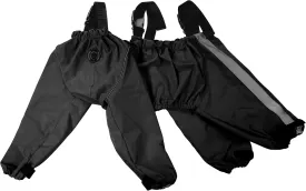 FouFou Dog 62564 Bodyguard Protective All-Weather Dog Pants, Large, Black