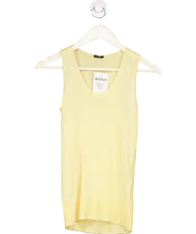 Joseph Yellow Knit Tank Top UK M