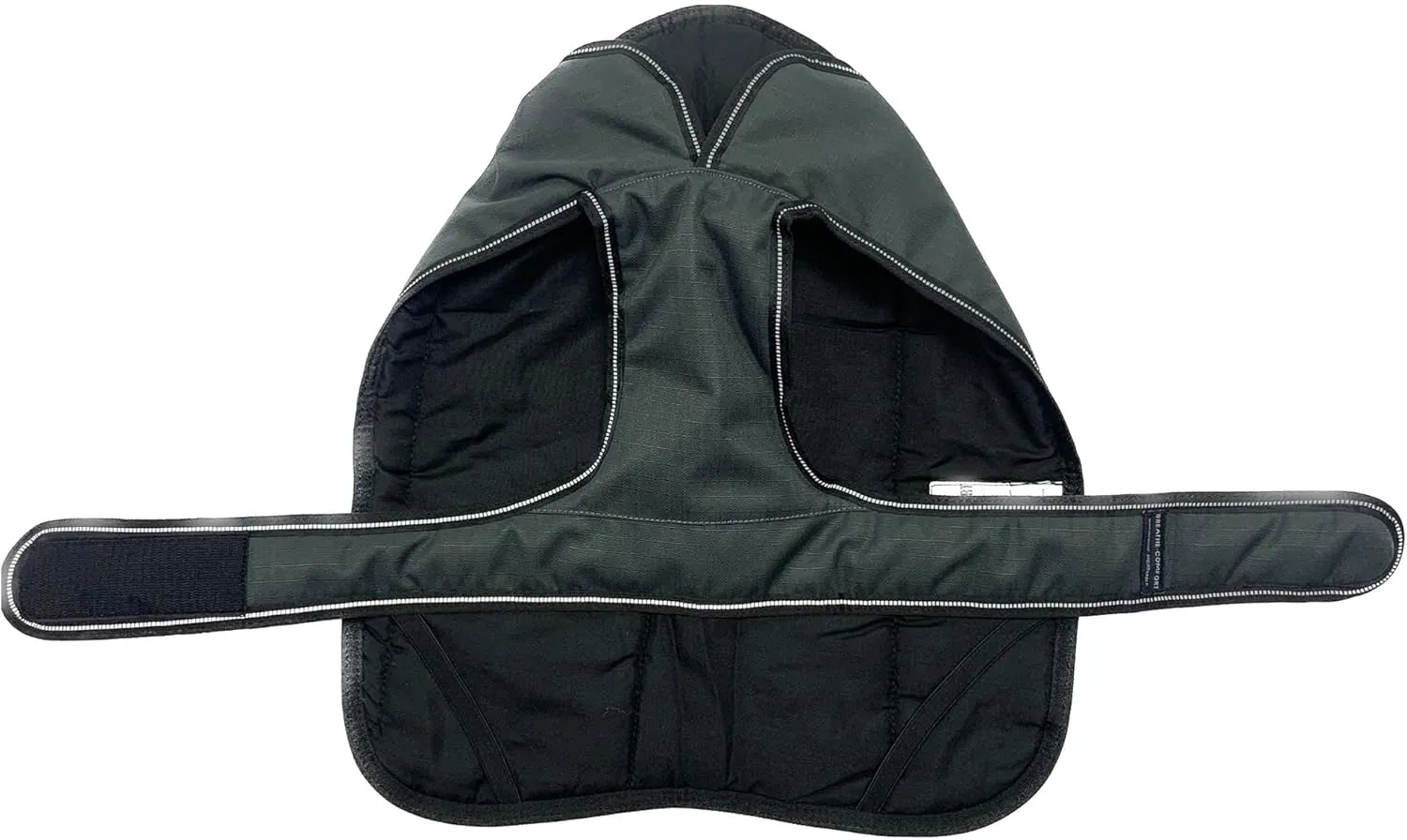 PetRageous 7303CGS Juneau Waterproof Winter Dog Coat with Full Chest Coverage and Leash Opening - 11-Inch Long Heavyweight Jacket for Small Dogs and Puppies, Charcoal Grey