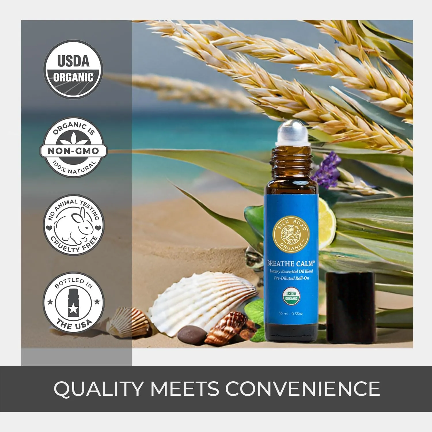 Silk Road Organic Breathe Calm ,100% , - 10 