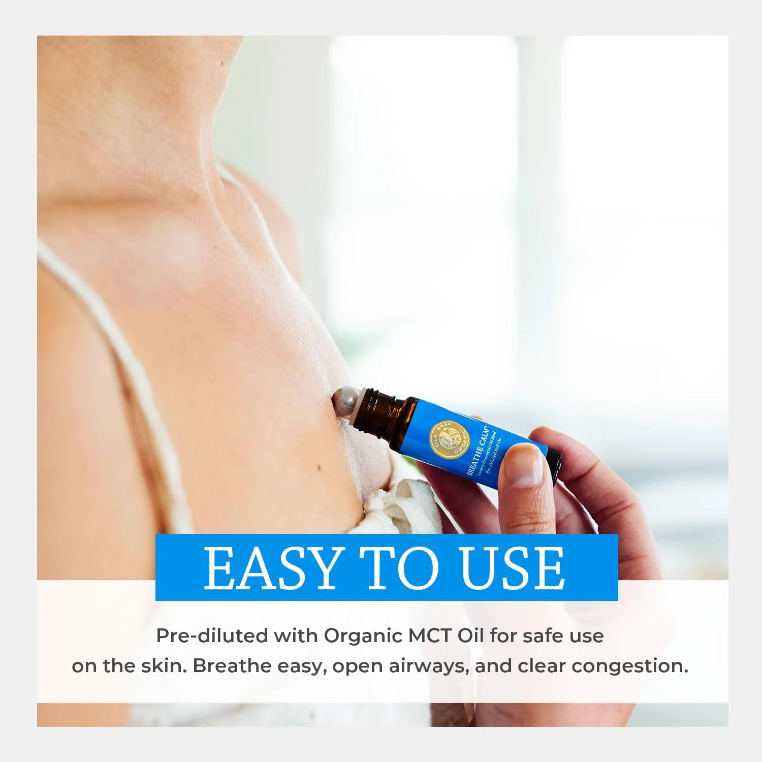 Silk Road Organic Breathe Calm ,100% , - 10 