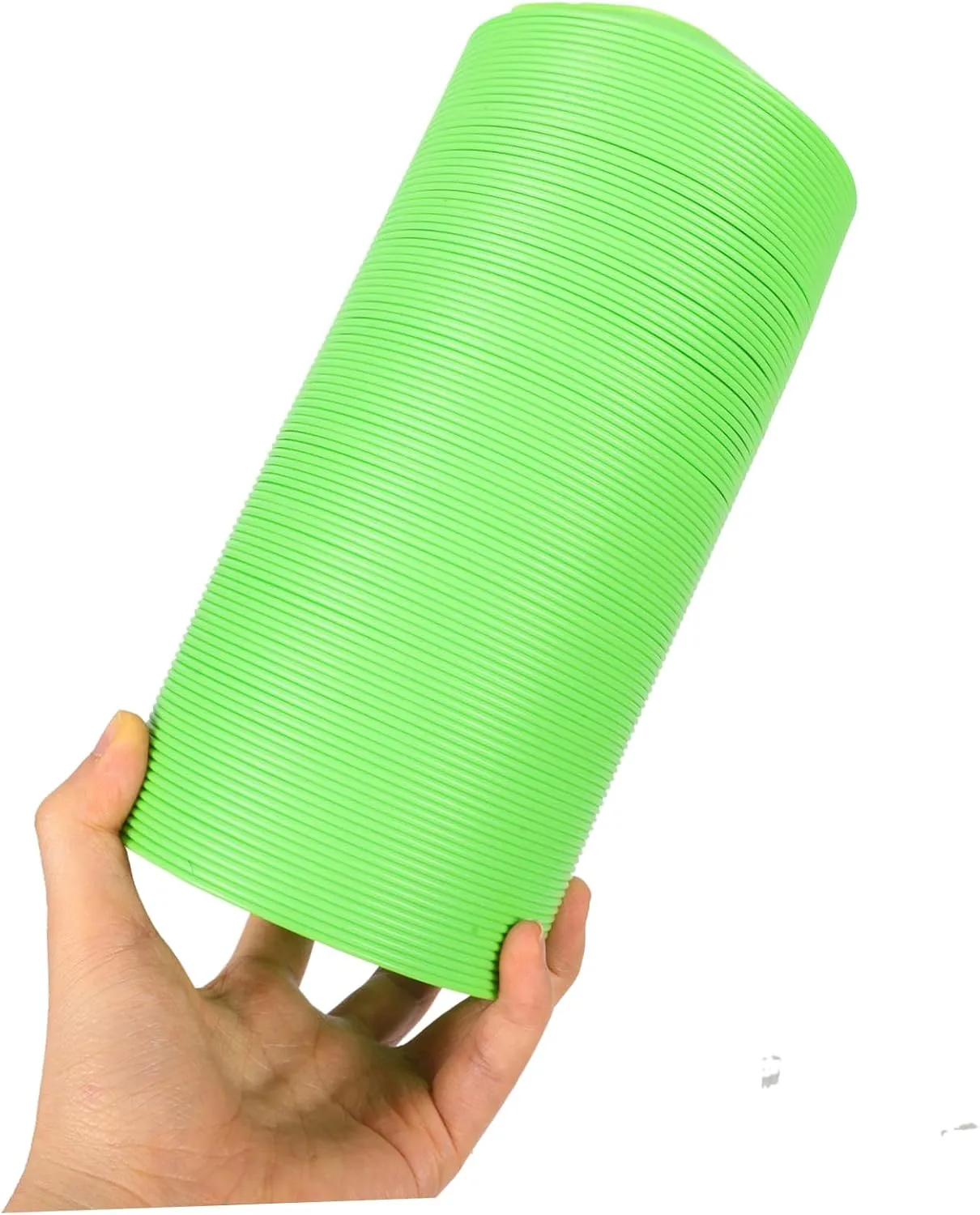 Small Animal Tunnel, Small Ferrets Plaything Outdoor Green Hideway Plastic Guinea Pigs Hamster Tunnel Tube, Training Fun Rats Exercising Play Toy for Hiding Training