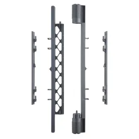 Toddleroo by North States Superyard Wall Mount Kit, Made in USA: Compatible with Superyard Classic, Colorplay, or Indoor/Outdoor 6-Panel Play Yard. Hardware kit to create extra wide barrier , Gray
